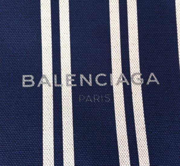 SALE!【BALENCIAGA】バレンシアガ クラッチバッグ コピー Clip M Navy ロゴキャンバスクラッチ 7062804